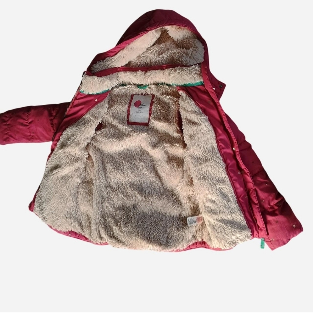 Mini Boden Size 11/12 Children's Winter Coat Pink - Picture 5 of 9